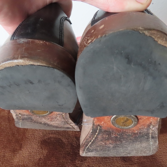 Penny Luck Visionary Falcon Gray Leather Chukka Boots Men's 12 M - Picture 10 of 10